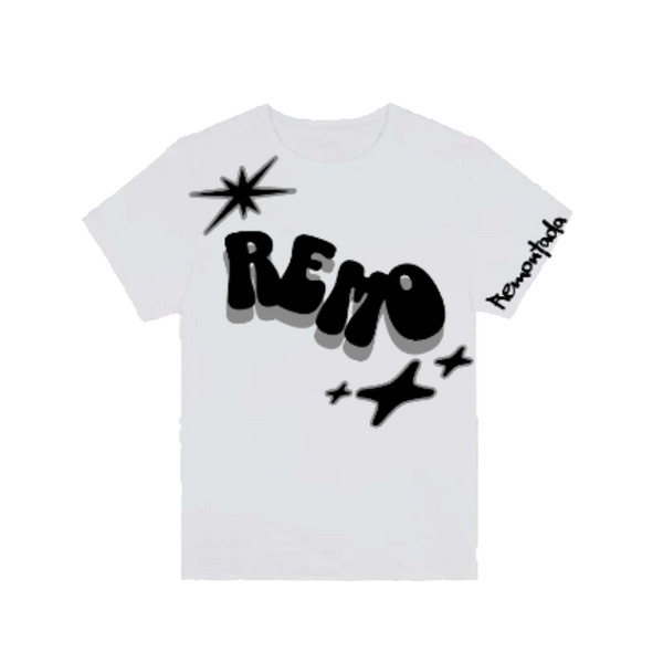 REMO STAR SHIRT AND SHORT SET - WHITE